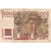 France, 100 Francs, Jeune Paysan, 1953, L.568, TB, Fayette:28.39, KM:128d