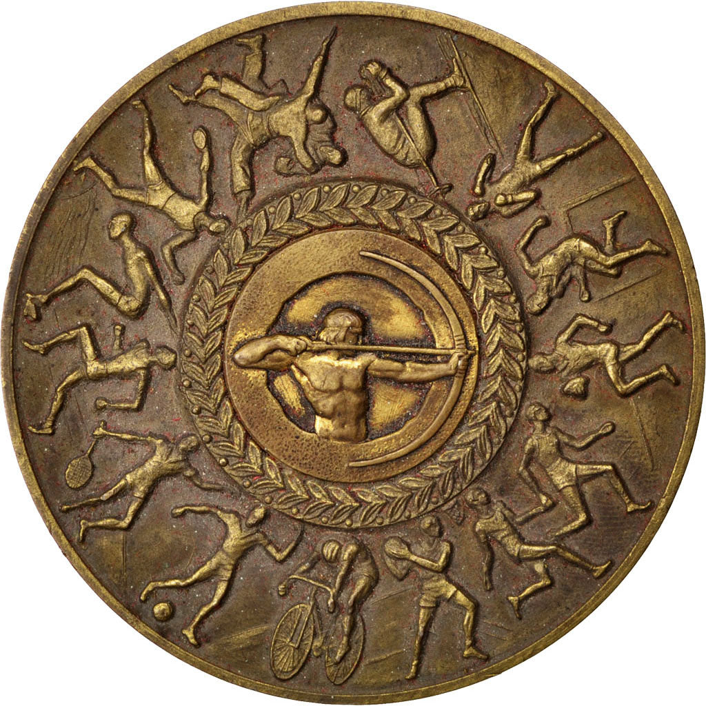 France, Medal, French Fifth Republic, Bronze, AU(55-58)