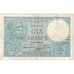 Francia, 10 Francs, Minerve, 1939, Y.75192, BB, Fayette:7.13, KM:84