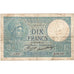 France, 10 Francs, Minerve, 1937, R.68123, TB, Fayette:06.18, KM:73e