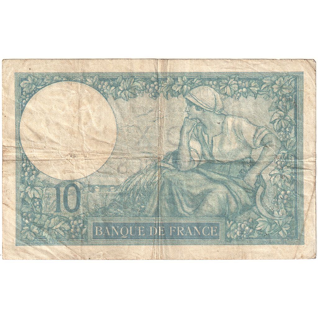 Frankrijk, 10 Francs, Minerve, 1932, D.65740, TTB, Fayette:6.16, KM:73d