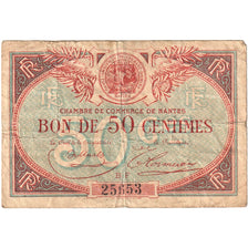 Francia, Nantes, 50 Centimes, MB, Pirot:88-3