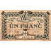 Francja, Rennes et Saint-Malo, 1 Franc, 1915, Chambre de Commerce, EF(40-45)