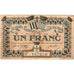 Francia, Rennes et Saint-Malo, 1 Franc, 1915, Chambre de Commerce, BB
