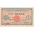 França, Lyon, 1 Franc, 1914, Chambre de Commerce, AU(55-58), Pirot:77-1