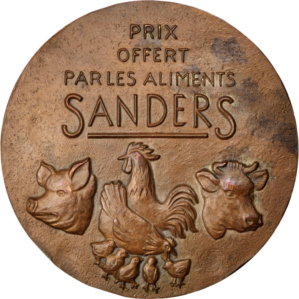 Frankrijk, Medaille, French Fifth Republic, Bronzen, Coutré, PR