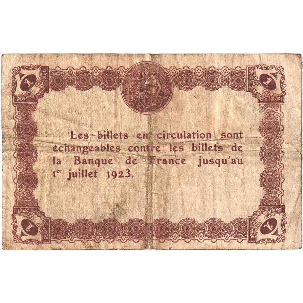 France, Epinal, 1 Franc, 1920, VF(20-25), Pirot:56-14