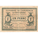 Francia, Bayonne, 1 Franc, 1915, Chambre de Commerce, BC+, Pirot:21-13