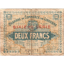 France, Libourne, 2 Francs, 1920, VG(8-10), Pirot:72-34