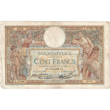 França, 100 Francs, Luc Olivier Merson, 1938, L.57681, VF(20-25)
