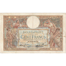 Francja, 100 Francs, Luc Olivier Merson, 1938, B.59843, VF(20-25)