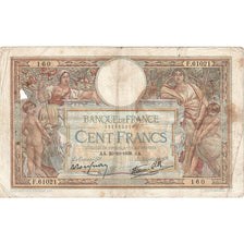 France, 100 Francs, Luc Olivier Merson, 1938, F.61021, B, Fayette:25.32, KM:86b