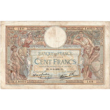 France, 100 Francs, Luc Olivier Merson, 1938, Z.60551, VF(20-25), Fayette:25.28