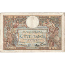 France, 100 Francs, Luc Olivier Merson, 1938, J.60238, TB, Fayette:25.26, KM:86b