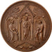 Frankreich, Medaille, French Third Republic, 1879, Kupfer, VZ