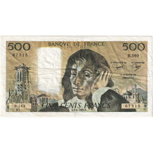 France, 500 Francs, Pascal, 1982, B.163, TTB, Fayette:71.27, KM:156e