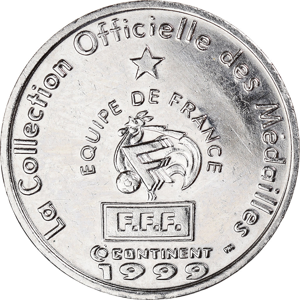 France, Token, Equipe de France de Football, Desailly, Défenseur, Sport, 1999