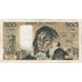 Francja, 500 Francs, Pascal, 1981, C.130, VF(30-35), Fayette:71.23, KM:156e