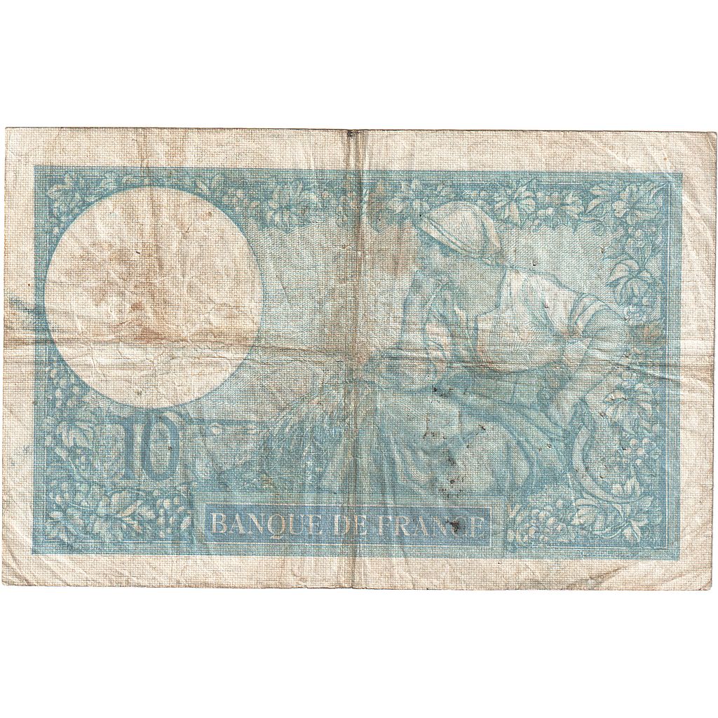 Frankrijk, 10 Francs, Minerve, 1940, F.79130, TB, Fayette:07.19, KM:84