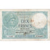 Francia, 10 Francs, Minerve, 1941, V.84508, BC+, Fayette:07.29, KM:84