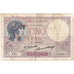 France, 5 Francs, Violet, 1932, V.50968, VF(20-25), Fayette:3.16, KM:72d