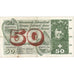 Banconote, Svizzera, 50 Franken, 1973, 1973-03-07, KM:48m, MB