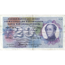 Billet, Suisse, 20 Franken, 1976, 1976-04-09, KM:46r, TB+
