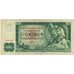 Geldschein, Tschechoslowakei, 100 Korun, 1961, KM:91c, S+