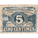 Frankrijk, NORD-PAS DE CALAIS, 5 Centimes, TB, Pirot:94-1