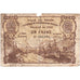 France, 1 Franc, Undated (1922), N° 105,994, ROUEN, VG(8-10)