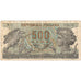 Billete, 500 Lire, 1966, Italia, 1966-06-20, KM:93a, BC