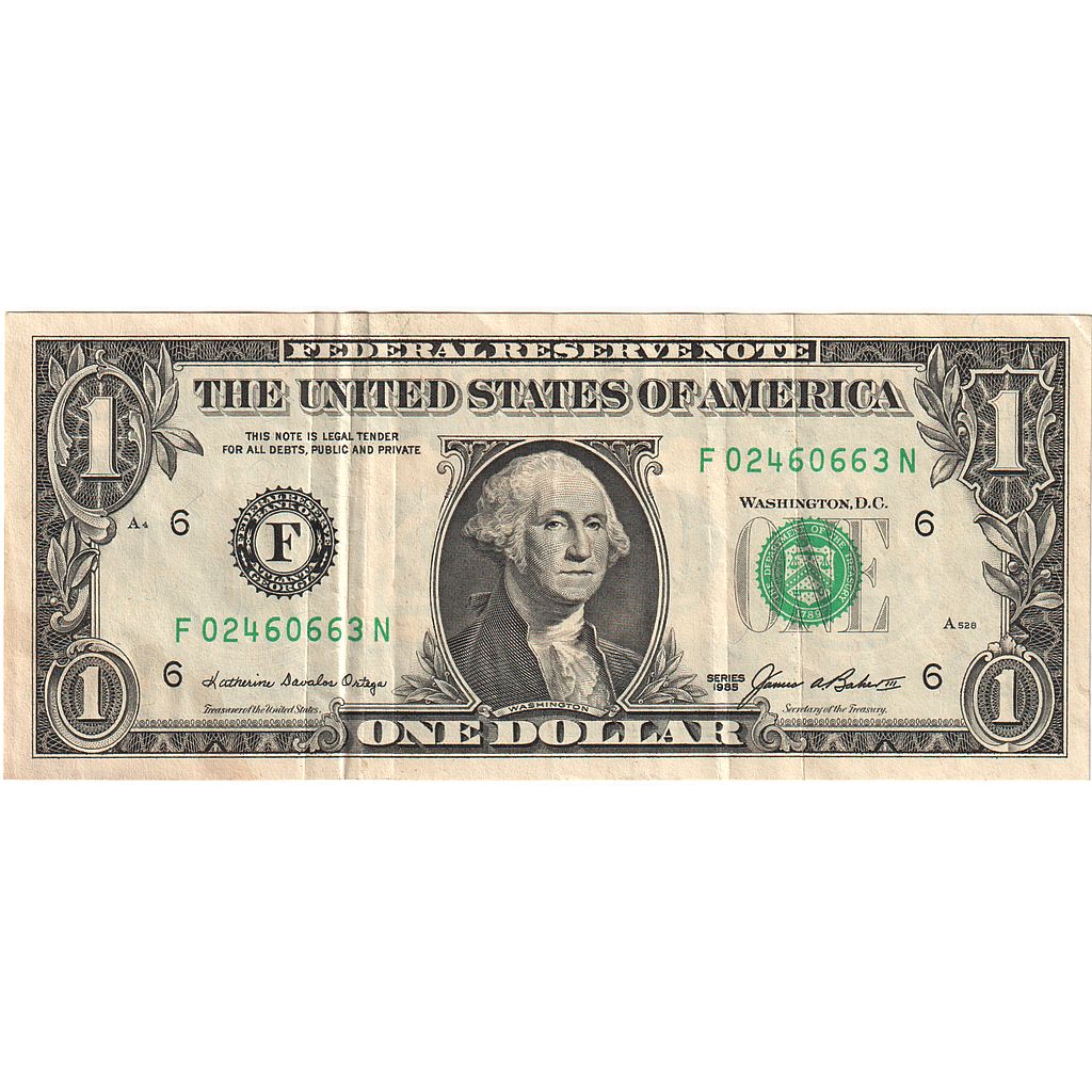 Banconote, Stati Uniti, One Dollar, 1985, 1985, KM:3705, SPL-
