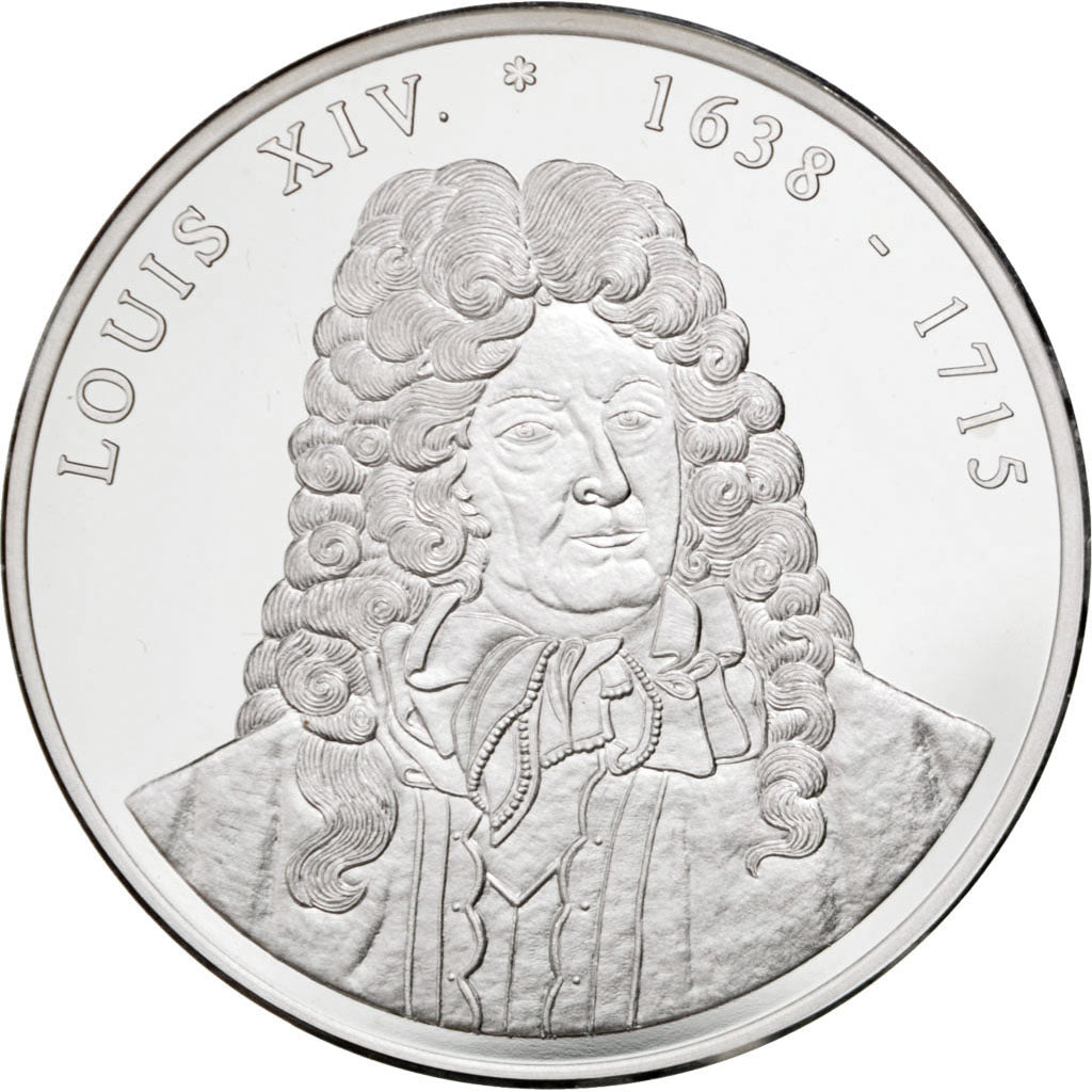 France, Medal, Louis XIV, Silver, MS(65-70)