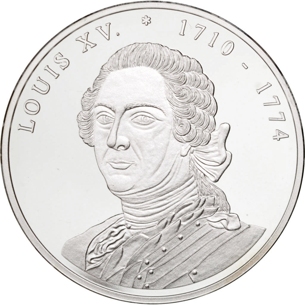 France, Medal, Louis XV, Silver, MS(65-70)