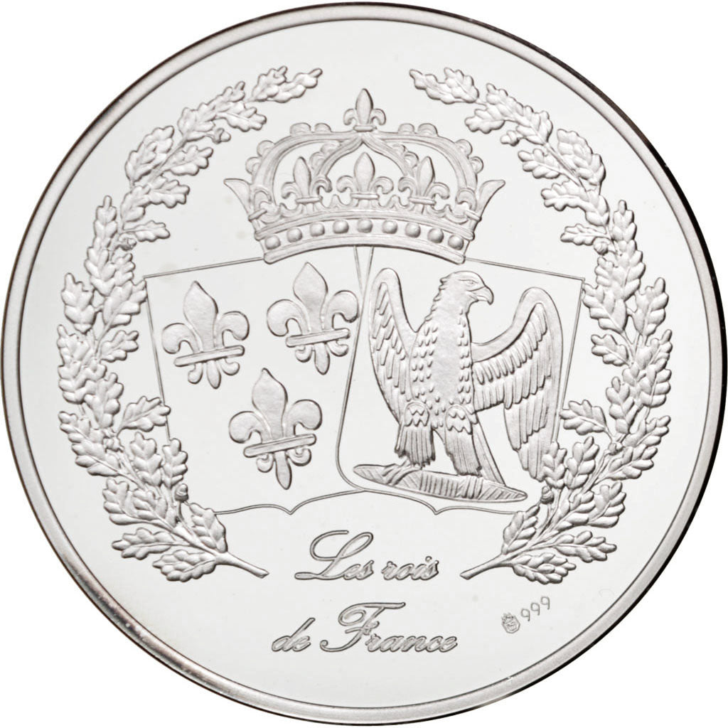 France, Medal, Louis XV, Silver, MS(65-70)