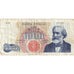 Nota, Itália, 1000 Lire, 1963, 1963-07-05, KM:96b, VF(20-25)