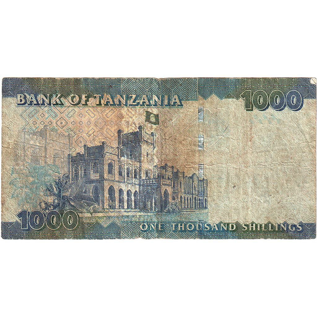 Billet, Tanzanie, 1000 Shilingi, 2010, KM:41, TB