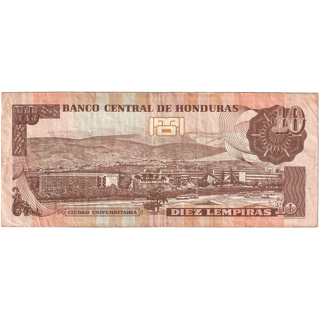 Billet, Honduras, 10 Lempiras, 2014, 2014-06-12, KM:86e, TTB