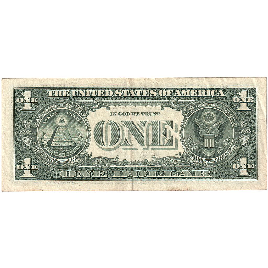 Geldschein, Vereinigte Staaten, 1 Dollar, Undated (1974), SS