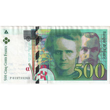 França, 500 Francs, Pierre et Marie Curie, 1994, P019733263, AU(50-53)