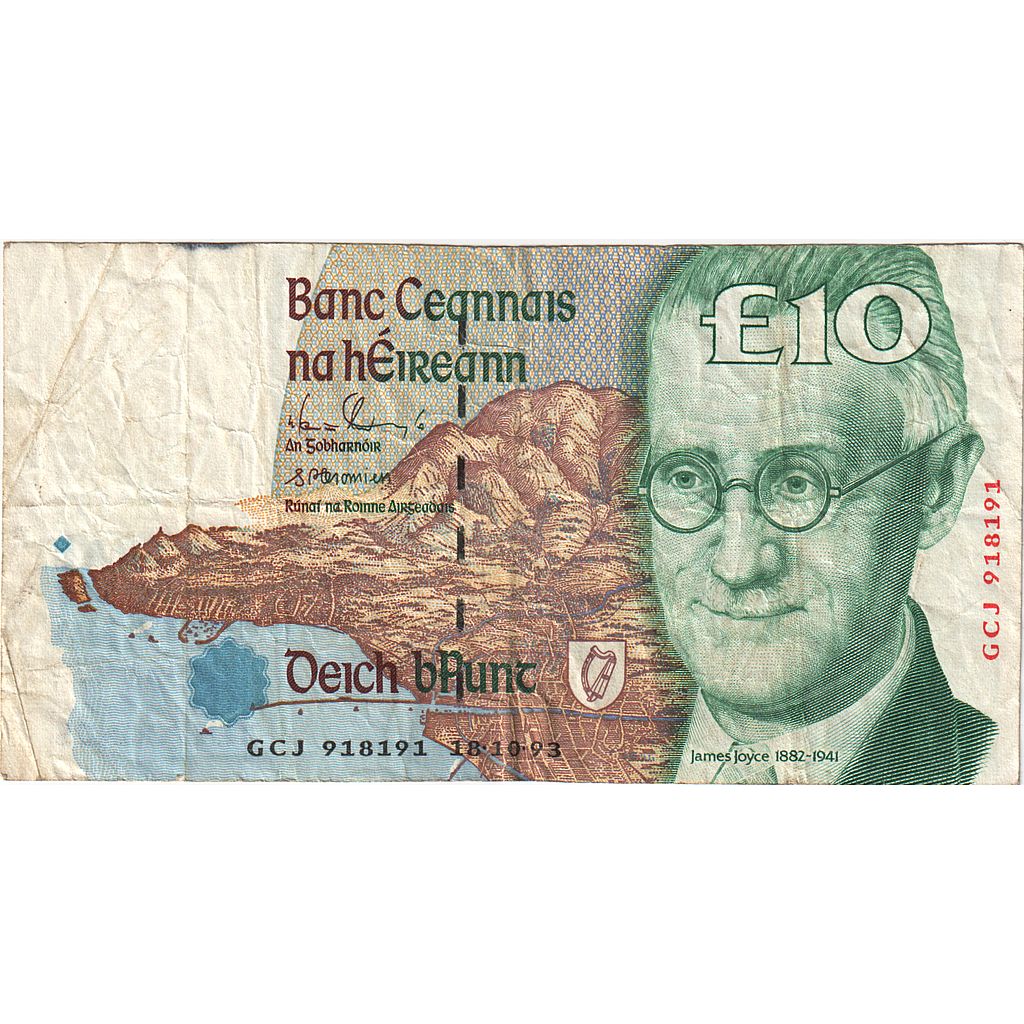 Ireland - Republic, 10 Pounds, S