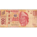 Billete, 100 Pesos, 2012, México, 2012, MBC