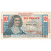 Guadeloupe, 10 Francs, Undated (1947-49), Y.10, Colbert, SUP, KM:32