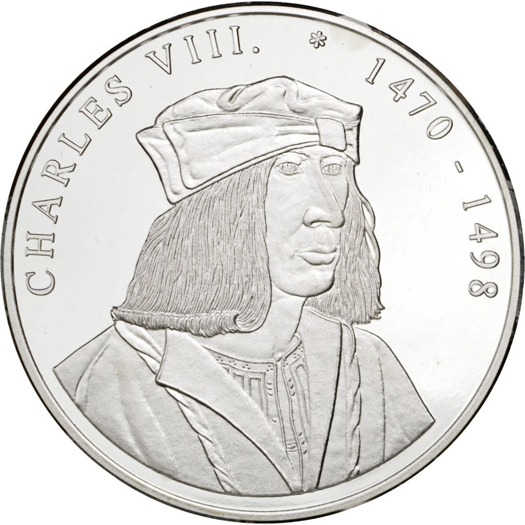 France, Medal, Charles VIII, Silver, MS(65-70)