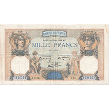 France, 1000 Francs, Cérès et Mercure, 1940-06-20, A.10143, EF(40-45)