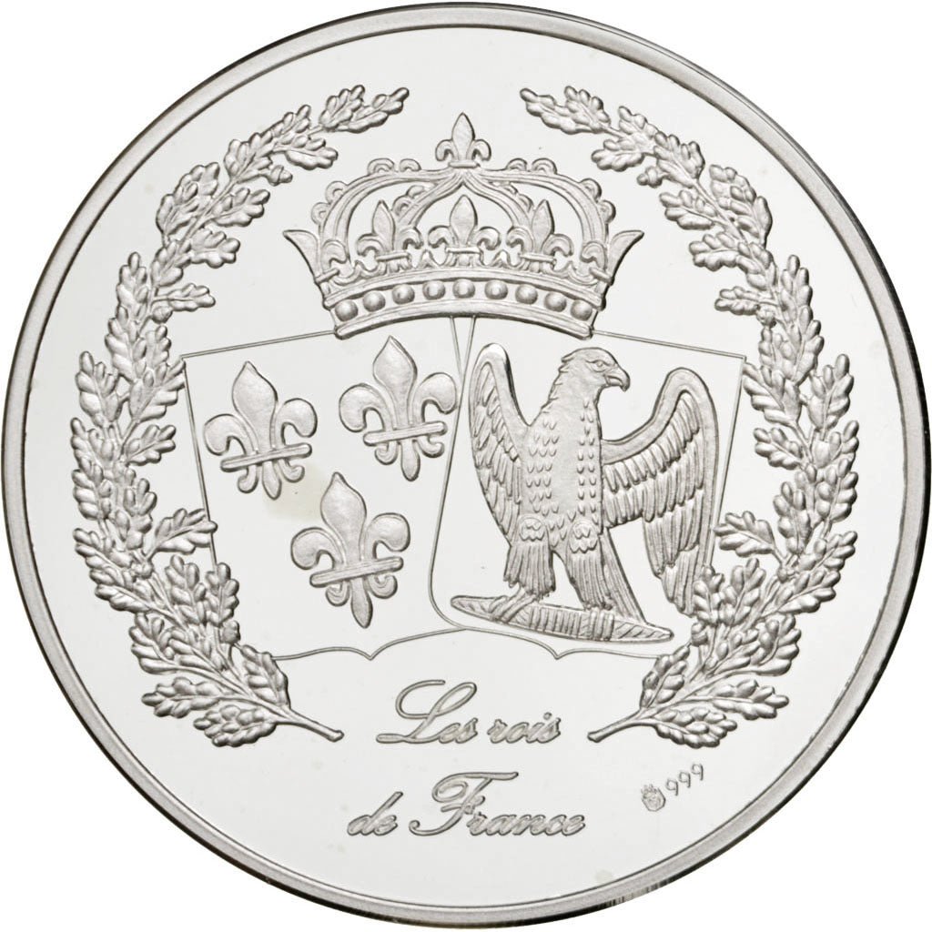 France, Medal, Charles VI, Silver, MS(65-70)