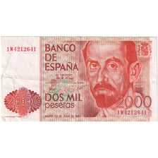 Spain, 2000 Pesetas, 1980-07-22, EF(40-45)