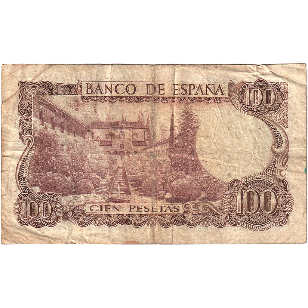 Spanien, 100 Pesetas, 1970, 1970-11-17, KM:152a, S