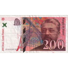 France, 200 Francs, Eiffel, 1997, P052201922, EF(40-45), Fayette:75.4b, KM:159b