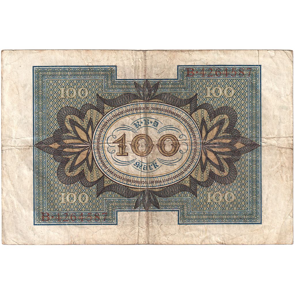 Germany, 100 Mark, 1920, 1920-11-01, KM:69a, EF(40-45)